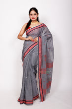 Load image into Gallery viewer, Pure Cotton baluchari - Grey
