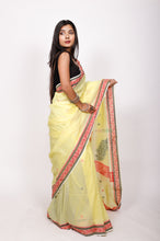 Load image into Gallery viewer, Pure Cotton baluchari - Yellow
