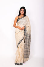 Load image into Gallery viewer, Pure matka thread work -  Light beige

