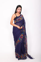 Load image into Gallery viewer, Pure cotton jongla print - Navy blue
