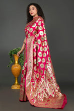 Load image into Gallery viewer, Bridal Mina Banarasi Saree
