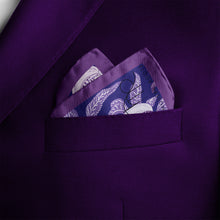 Load image into Gallery viewer, Silver Linings Playbook, the combo of Silk Pocket Square &amp; Cotton Scarf
