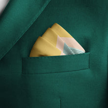Load image into Gallery viewer, The combo of Silk Pocket Square &amp; Cotton Scarf
