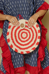Candy Boho Hand Crochet Shoulder Bag