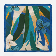 Load image into Gallery viewer, Palm Springs, the combo of Silk Pocket Square &amp; Cotton Scarf
