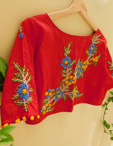 Classic Hand- Embroidery Blouses