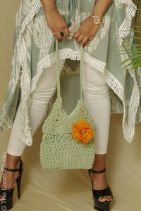 Gypsy Boho Hand Crochet Shoulder Bag