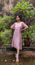 Load image into Gallery viewer, Baby pink Chanderi Dress
