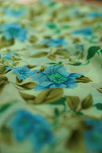 Load image into Gallery viewer, Green Floral Chiffon
