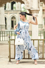 Load image into Gallery viewer, Leher One Sided Shoulder Dhoti Jumpsuit
