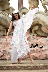 Pawan Asymmetrical Two Piece Dress