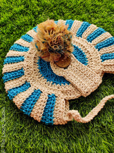 Load image into Gallery viewer, Sage Boho Hand Crochet Shoulder Bag
