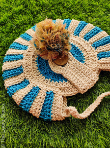 Sage Boho Hand Crochet Shoulder Bag