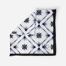 Load image into Gallery viewer, Midnight Bloom Blitz Silk Pocket Square

