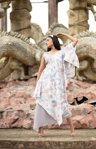 Pawan Asymmetrical Two Piece Dress