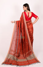 Load image into Gallery viewer, Banhi- Designer Jamdani on Pure Matka Silk
