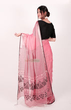 Load image into Gallery viewer, Periwinkle- Designer Silk Cotton Jaquard Kota
