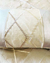 Load image into Gallery viewer, King Size Satin Embroidered Bedcovers - Cross Pattern
