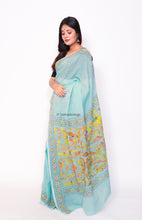 Load image into Gallery viewer, Pure Cotton Whole Body Kantha Stitch-Sea Green
