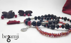 The Crimson Bracelet set