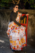 Load image into Gallery viewer, Batul - Printed Cotton Saree
