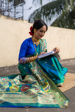Load image into Gallery viewer, Revival Baluchari - Blue
