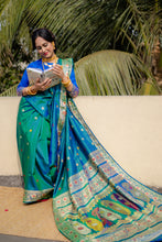 Load image into Gallery viewer, Revival Baluchari - Blue
