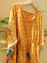 Load image into Gallery viewer, Cotton Kaftan with Tassels
