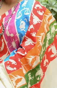 Rashee - A Designer Hand Block Printed Pure Silk Saree