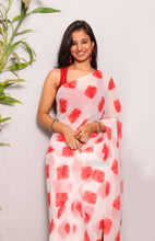 Load image into Gallery viewer, Elakshi- The Diamond Chiffon (Red)
