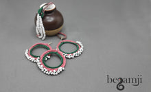 Load image into Gallery viewer, Orb Pink Set of Earrings and Necklace
