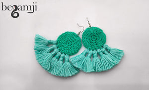 Ray- Spring Green Set of Earrings