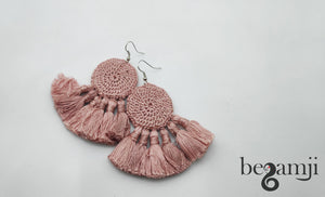 Ray- Salmon Set of Earrings