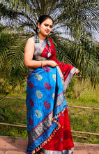 Load image into Gallery viewer, Rachna - A Brown Assam Cotton Saree

