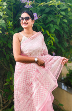Load image into Gallery viewer, Party Animal - A Pink Organza Saree
