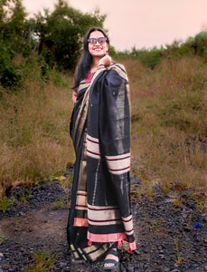 Kori - A Designer Jute Silk Saree
