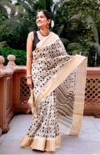 Load image into Gallery viewer, Chavah - A Printed Tussar Saree
