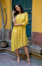 Load image into Gallery viewer, Yellow Floral Dress
