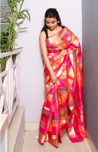Rangeela- Bangalore Silk Saree (Multicolour)
