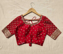 Load image into Gallery viewer, Heavy Buta Bridal Blouse - Red
