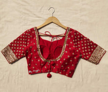 Load image into Gallery viewer, Heavy Buta Bridal Blouse - Red
