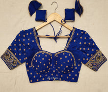 Load image into Gallery viewer, Corset Blouse - Royal Blue
