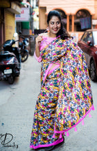 Load image into Gallery viewer, Kittens Printed Quirky Saree
