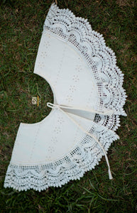 Porijayee Collar - White